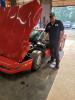1993 Corvette for brake booster replacement and Ac system repair